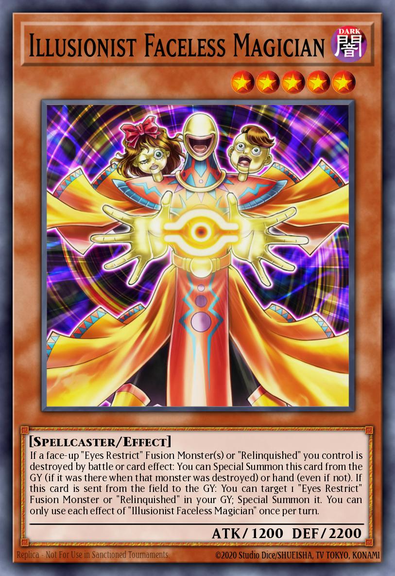 Illusionist Faceless Magician [LED2-EN002]