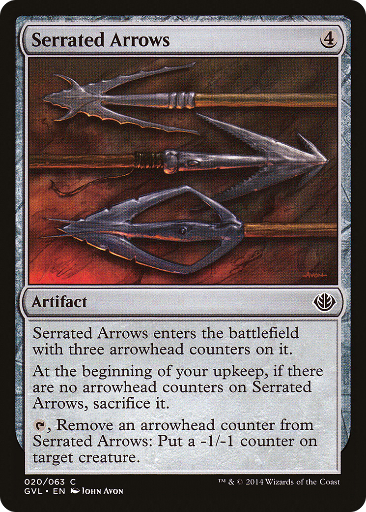 Serrated Arrows [GVL-20]