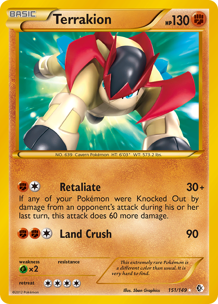 Terrakion [BW7-151]