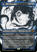 Jin-Gitaxias // The Great Synthesis - Borderless - Showcase - Full Art [MOM-294]