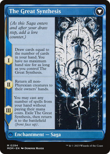 Jin-Gitaxias // The Great Synthesis - Borderless - Showcase - Full Art [MOM-294]