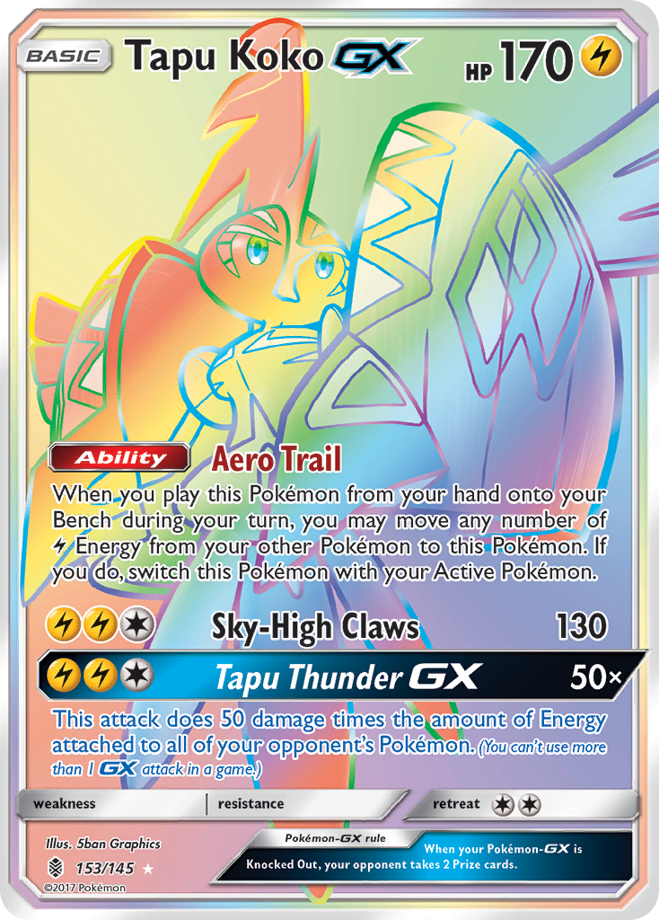 Tapu Koko-GX [SM2-153]