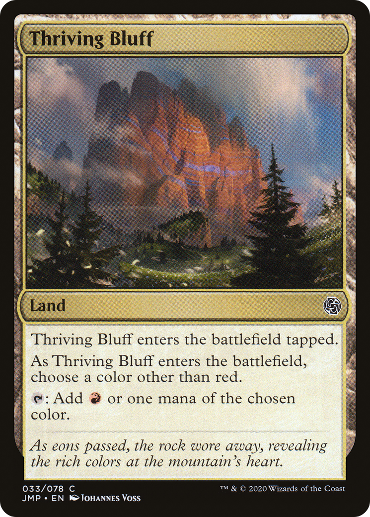 Thriving Bluff [JMP-33]