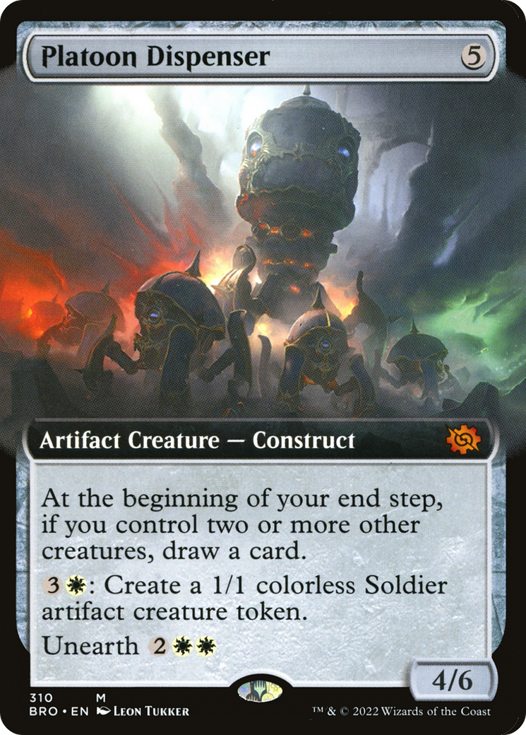 Platoon Dispenser - Extended Art [BRO-310]