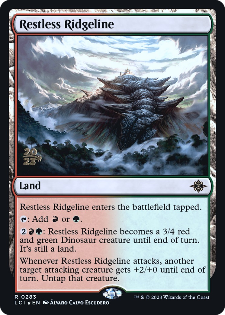 Restless Ridgeline - Prerelease Promo [PLCI-283s]