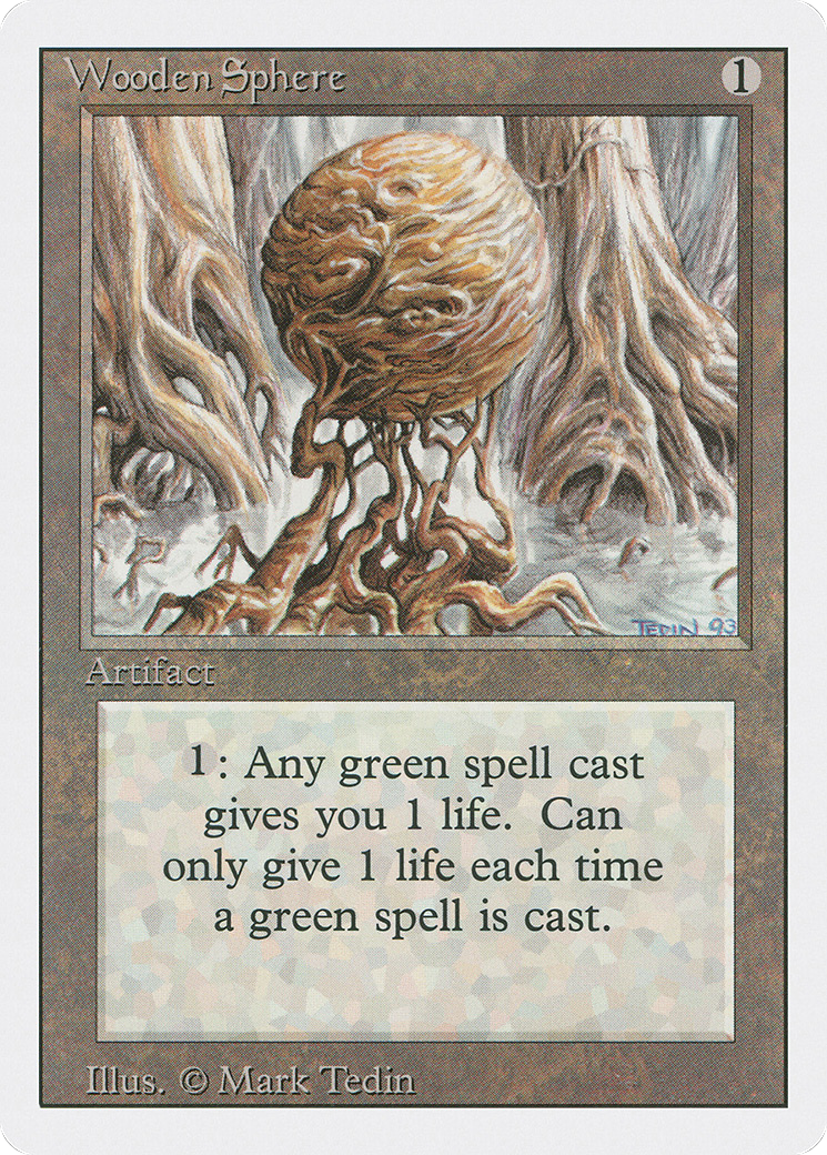 Wooden Sphere [3ED-281]