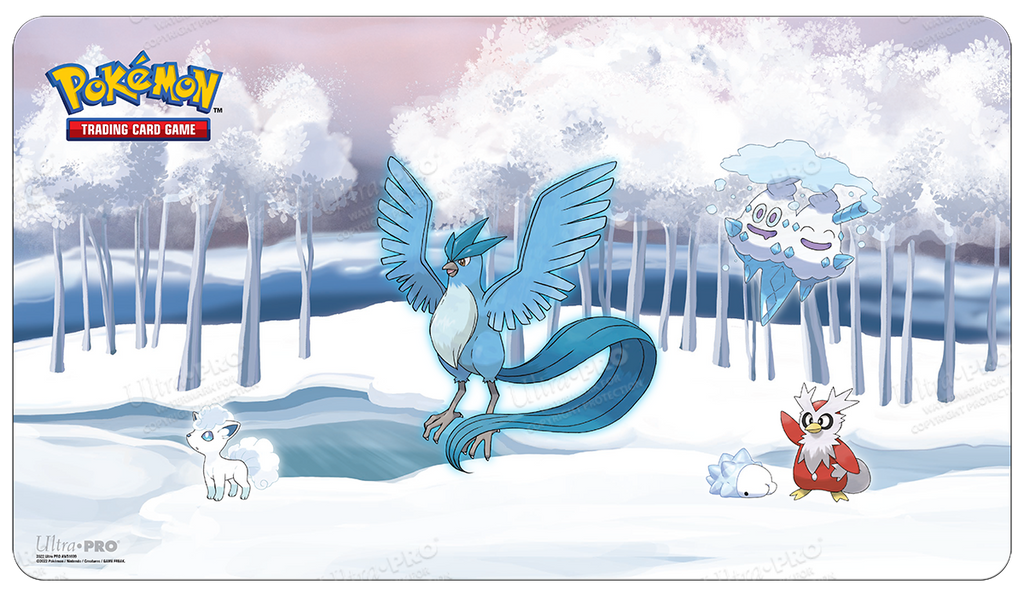 Gallery Series Frosted Forest Standard Gaming Playmat Mousepad