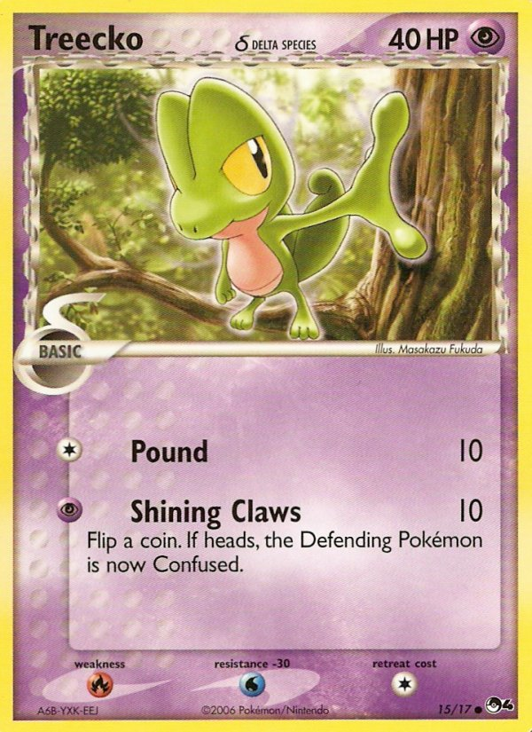 Treecko δ [POP4-15]