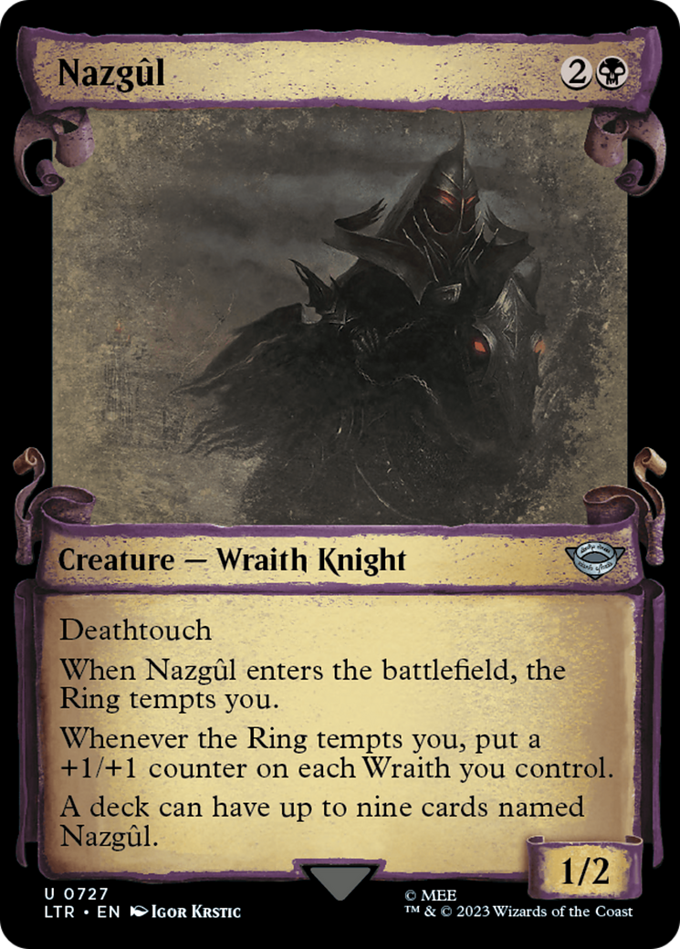 Nazgûl - Scroll Showcase [LTR-727]