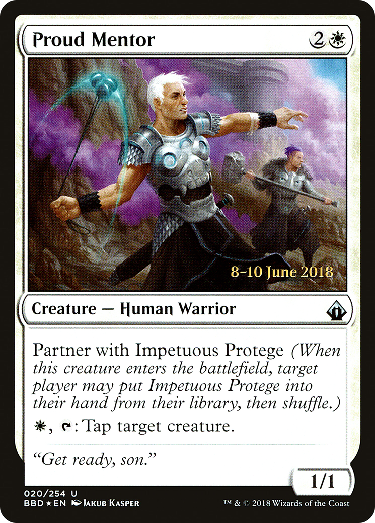 Proud Mentor - Prerelease Promo [PBBD-20s]