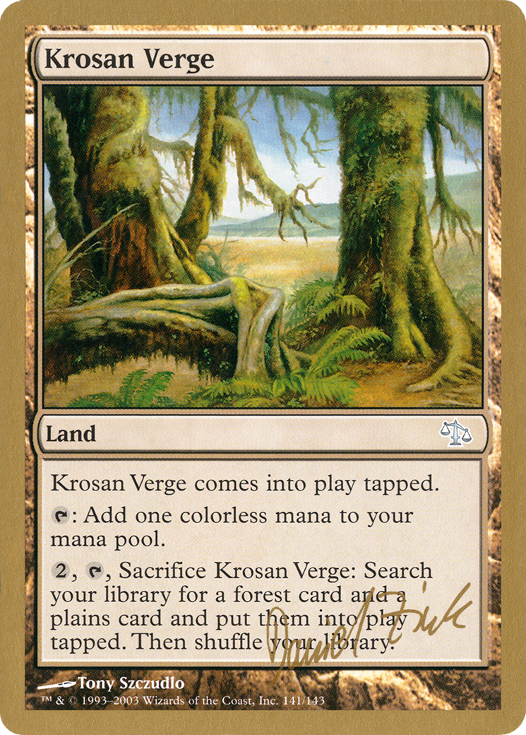 Krosan Verge [WC03-dz141]