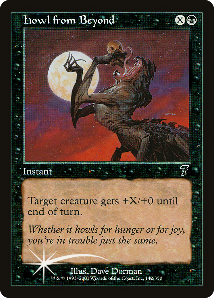 Howl from Beyond [7ED-142★]