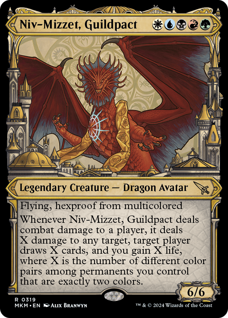 Niv-Mizzet, Guildpact - Ravnica City Showcase [MKM-319]