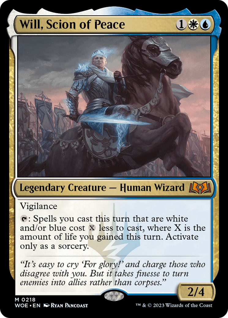 Will, Scion of Peace [WOE-218]