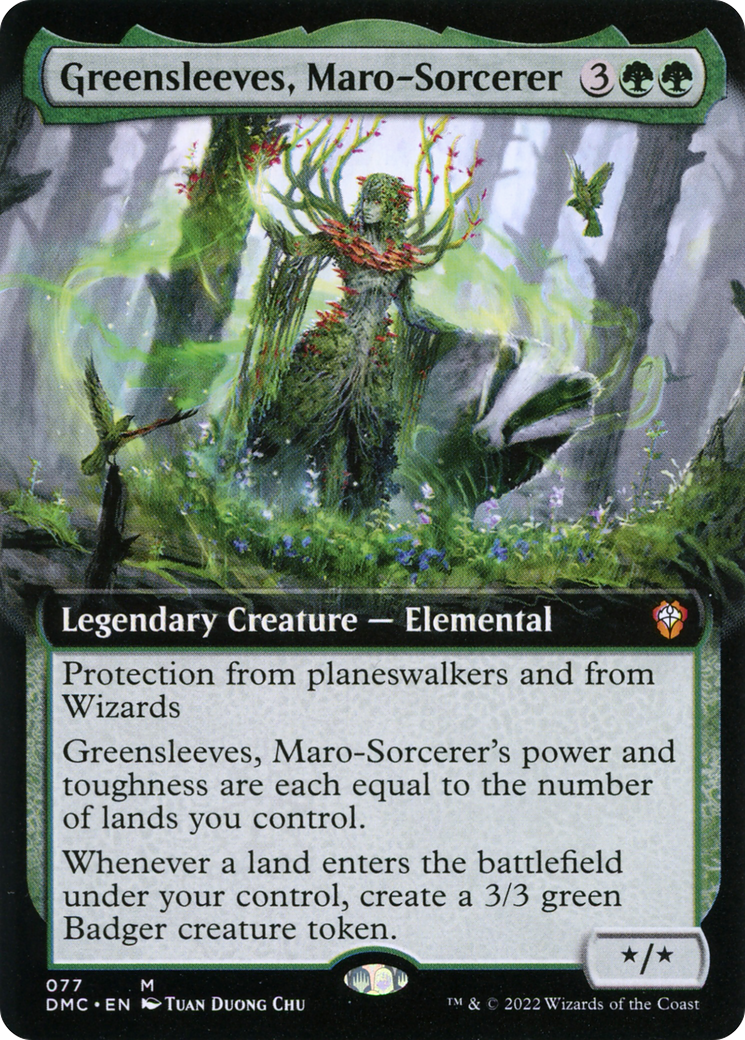 Greensleeves, Maro-Sorcerer - Extended Art [DMC-77]