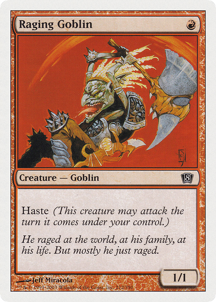 Raging Goblin [8ED-212]