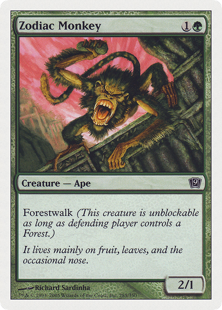Zodiac Monkey [9ED-285]