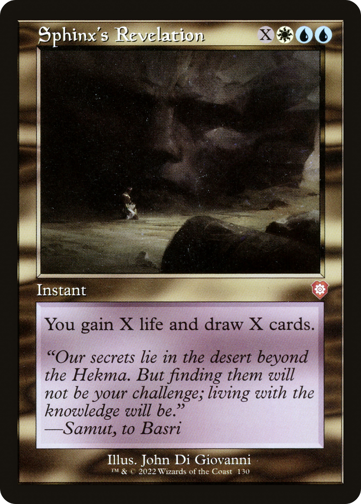 Sphinx's Revelation [BRC-130]