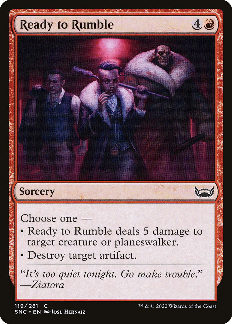 Ready to Rumble [SNC-119]