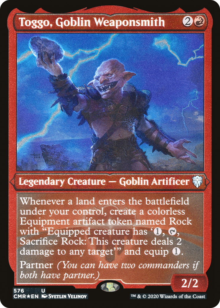 Toggo, Goblin Weaponsmith [CMR-576]