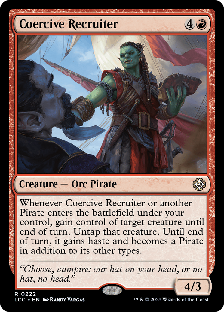 Coercive Recruiter [LCC-222]