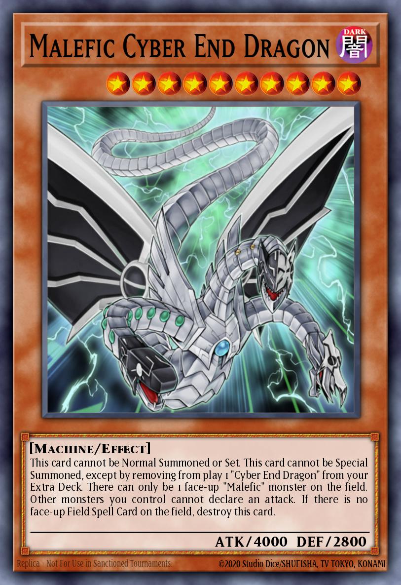 Malefic Cyber End Dragon [YMP1-EN004]