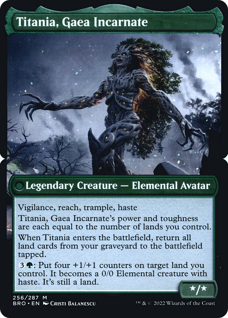 Titania, Gaea Incarnate - Prerelease Promo [PBRO-256bs]