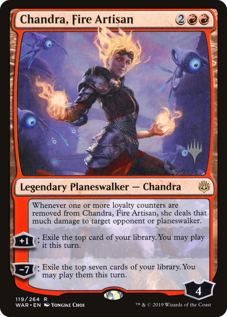 Chandra, Fire Artisan - Promo Pack [PWAR-119p]