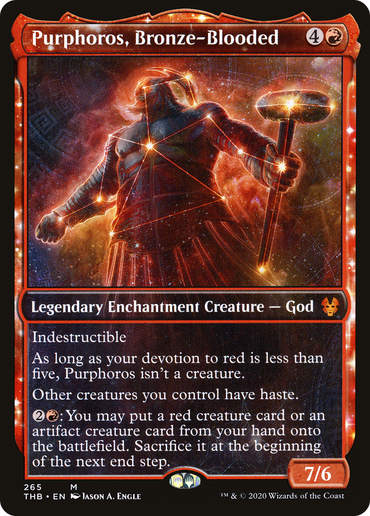 Purphoros, Bronze-Blooded - Showcase - Full Art [THB-265]