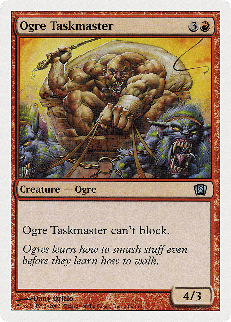 Ogre Taskmaster [8ED-205]