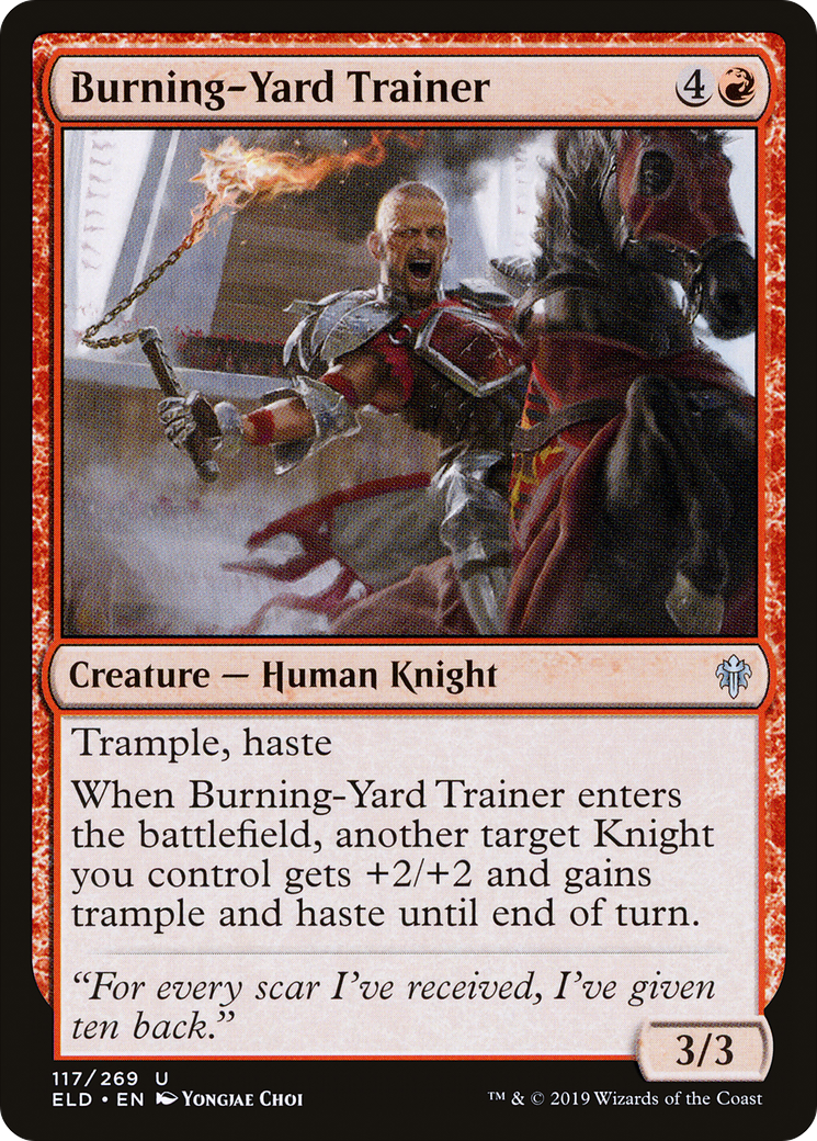 Burning-Yard Trainer [ELD-117]