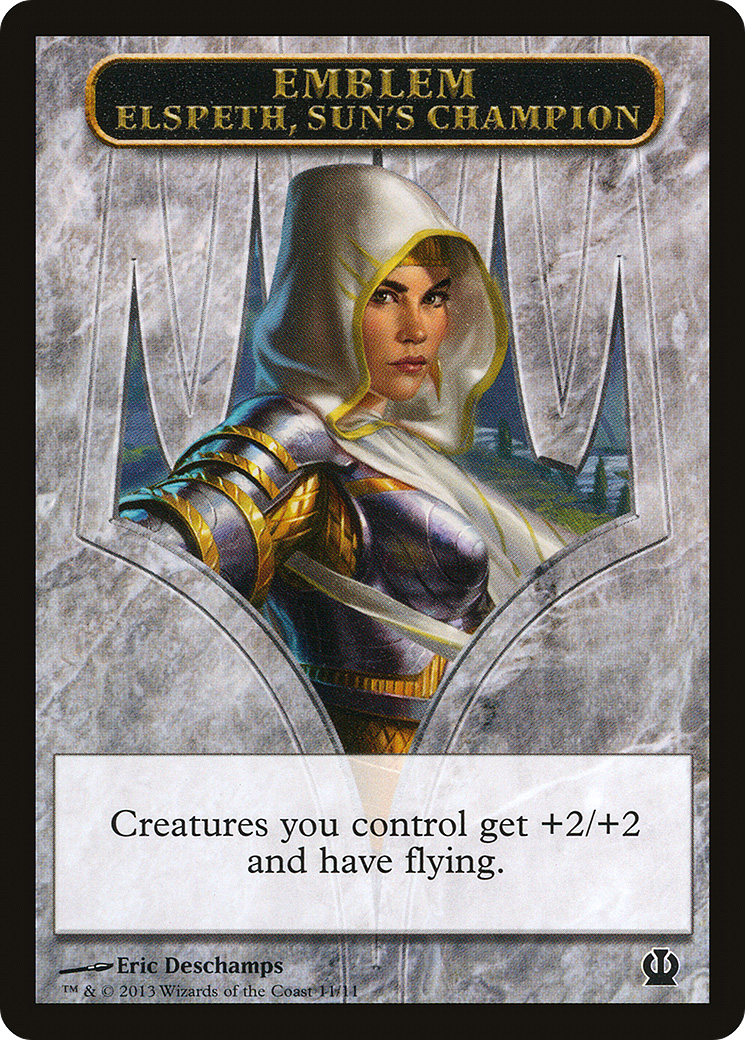 Elspeth, Sun's Champion Emblem [TTHS-11]