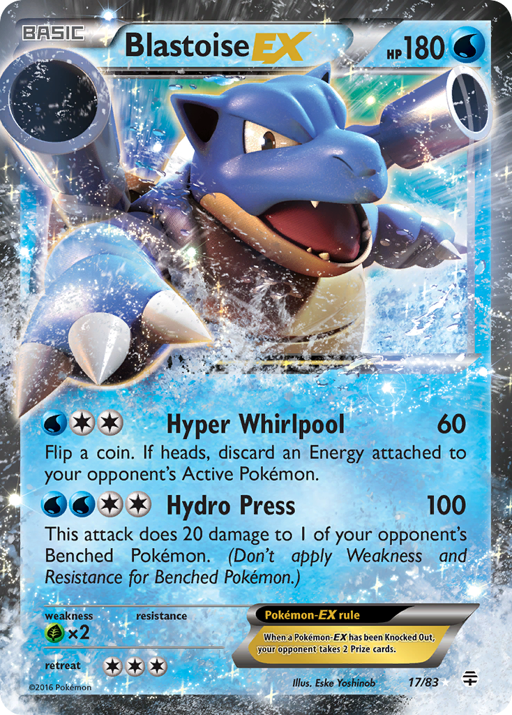 Blastoise-EX [G1-17]