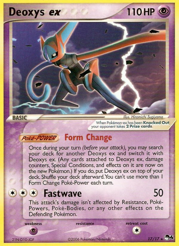 Deoxys ex [POP4-17]