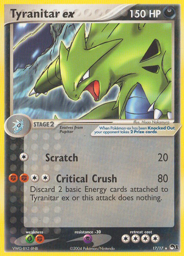 Tyranitar ex [POP1-17]