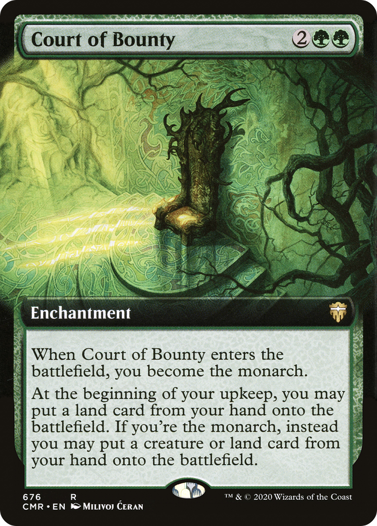 Court of Bounty - Extended Art [CMR-676]