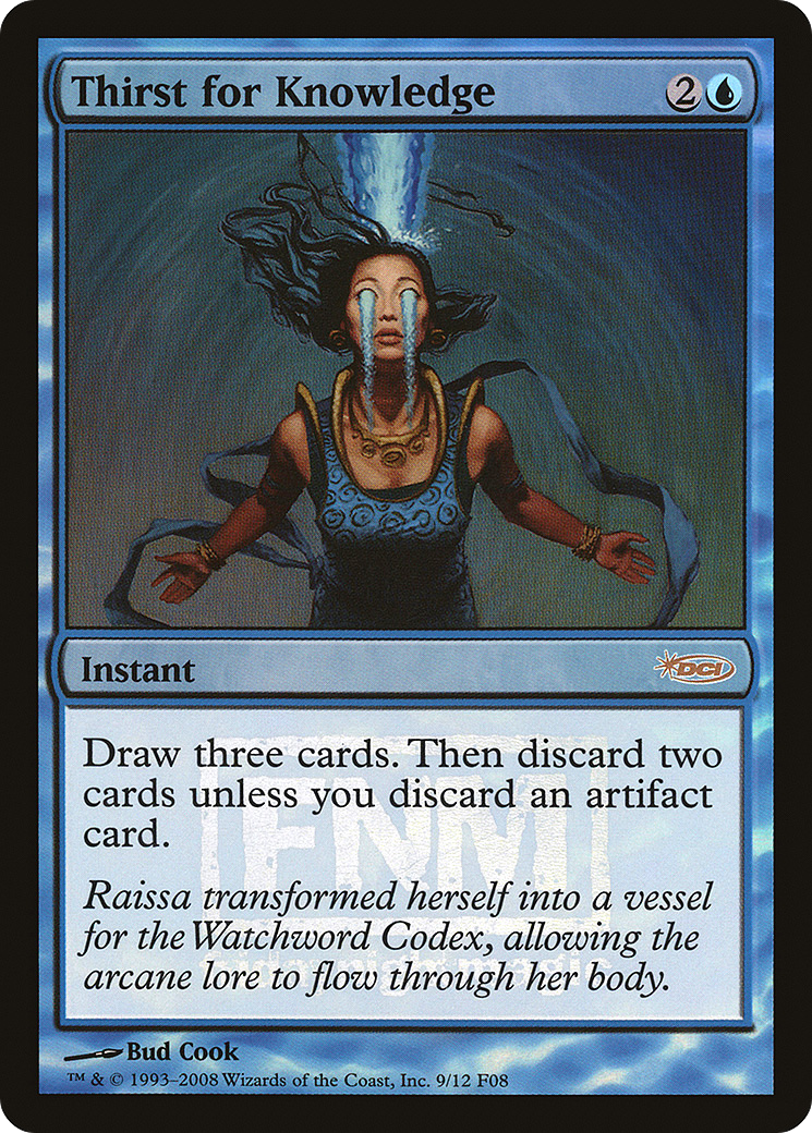 Thirst for Knowledge - Promo [F08-9]