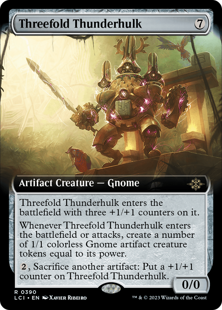 Threefold Thunderhulk - Extended Art [LCI-390]
