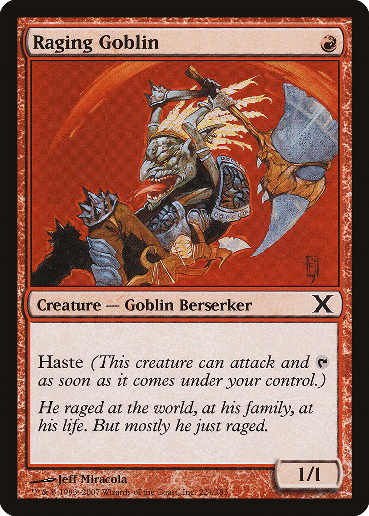Raging Goblin [10E-224]