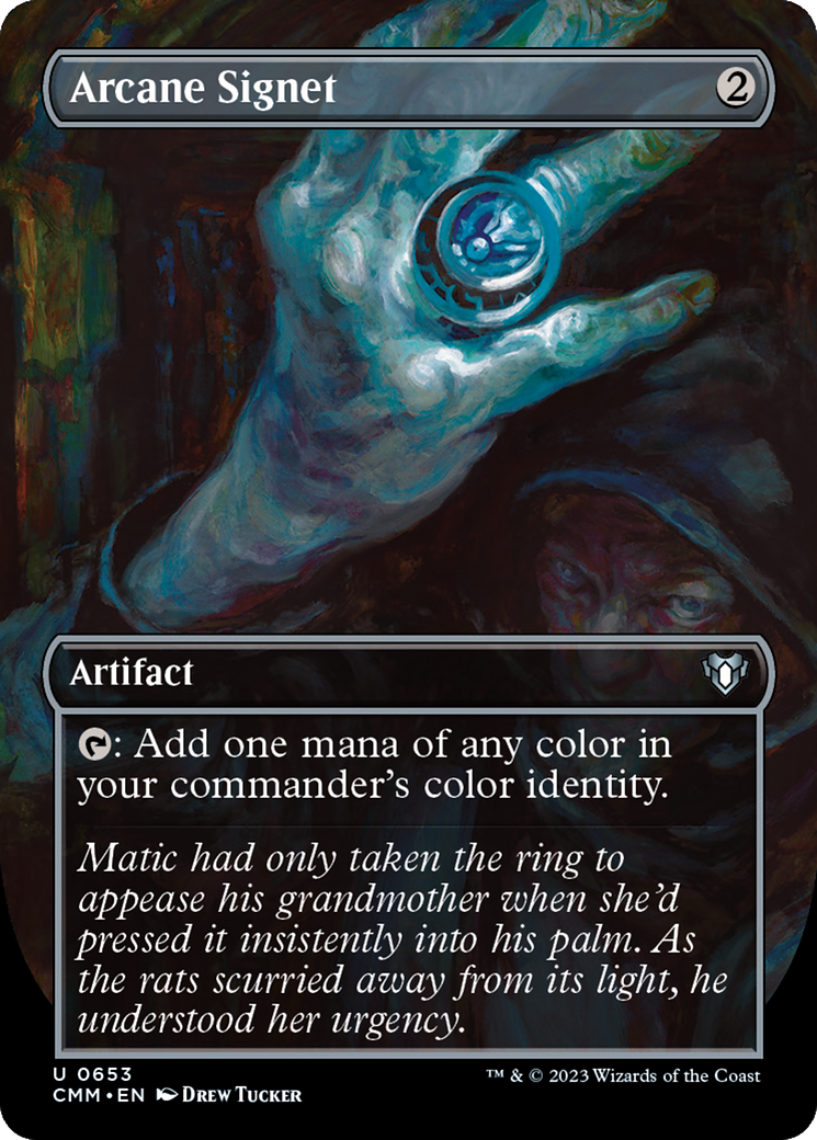 Arcane Signet - Borderless [CMM-653]