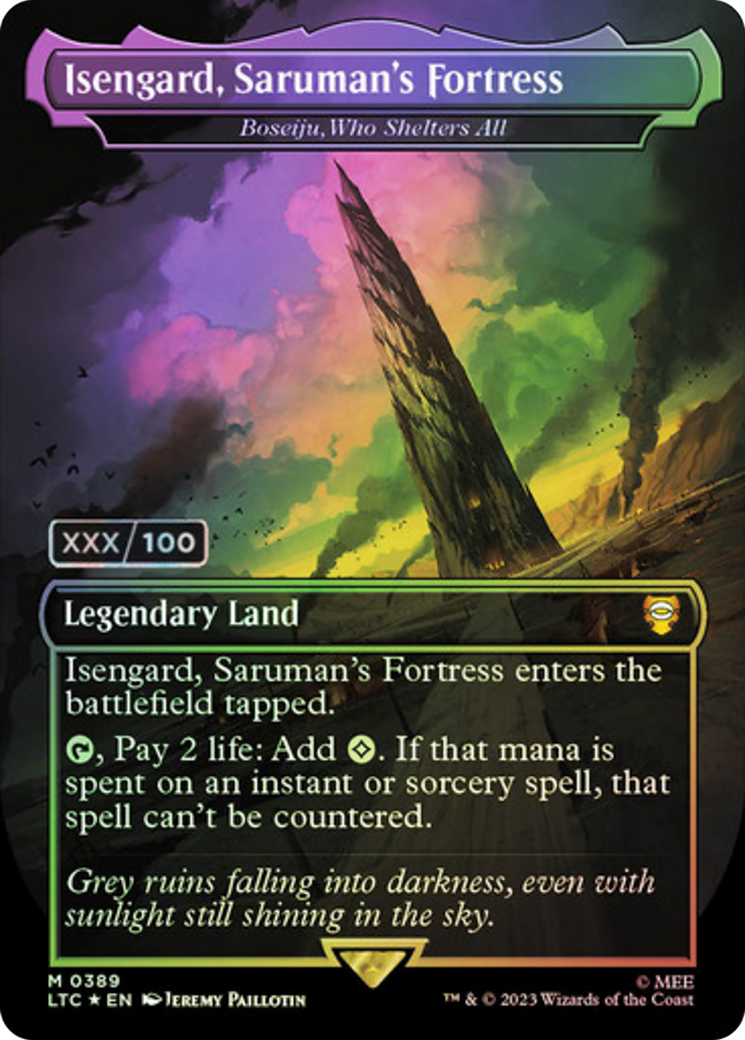 Boseiju, Who Shelters All - Borderless - Serialized [LTC-389z]