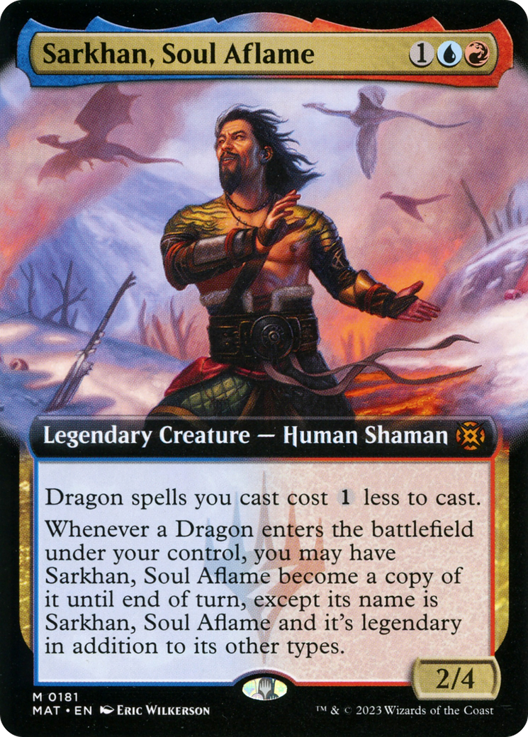 Sarkhan, Soul Aflame - Extended Art [MAT-181]