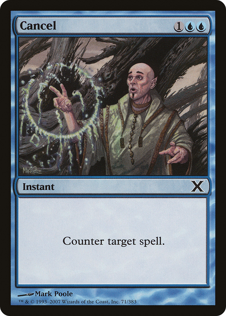 Cancel [10E-71]
