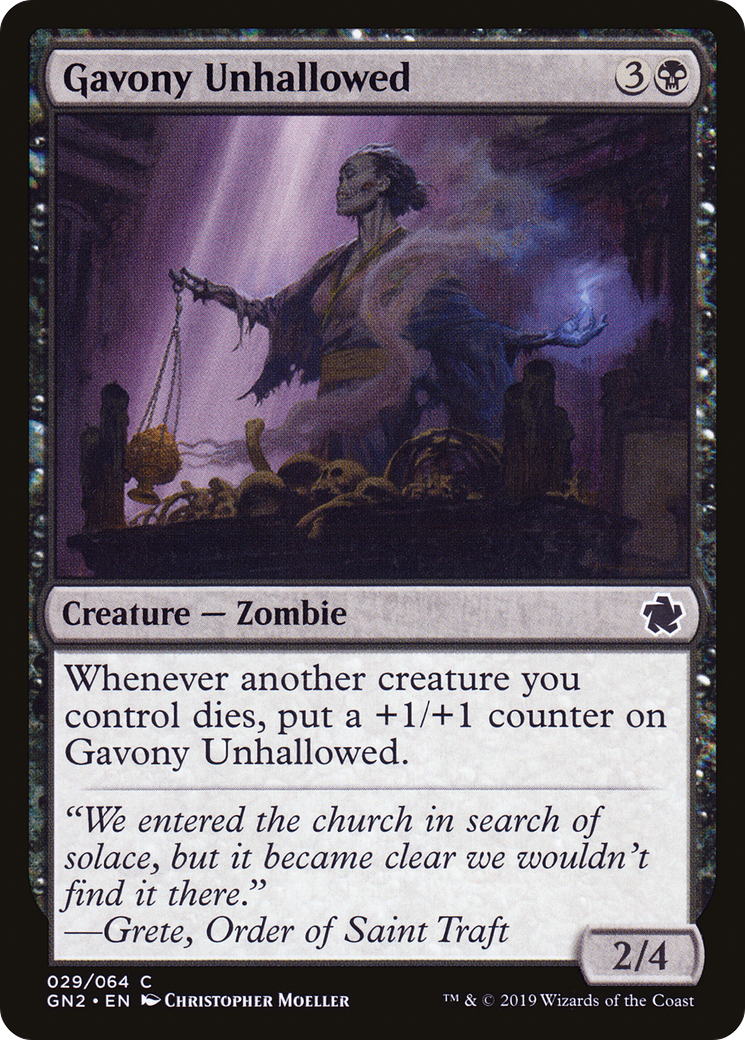 Gavony Unhallowed [GN2-29]