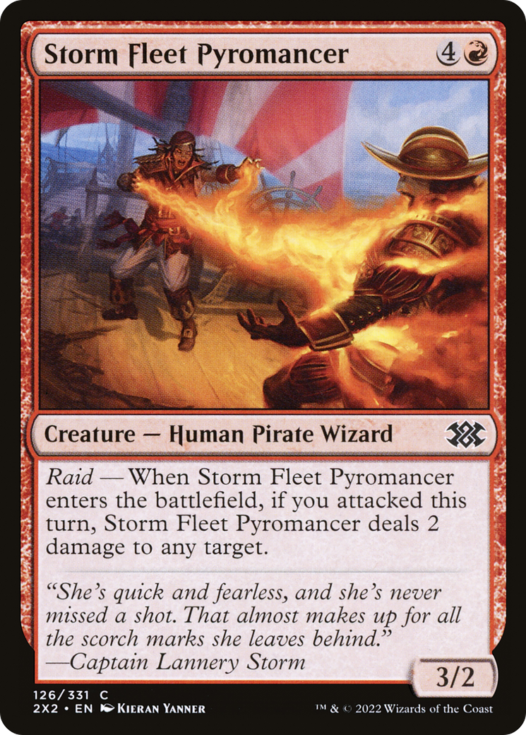 Storm Fleet Pyromancer [2X2-126]