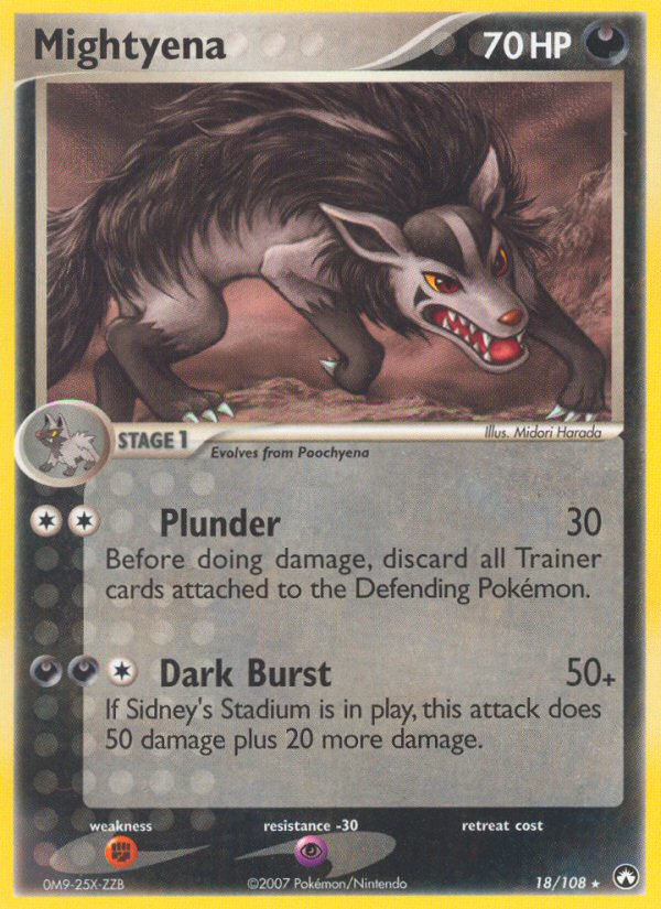 Mightyena [EX16-18]