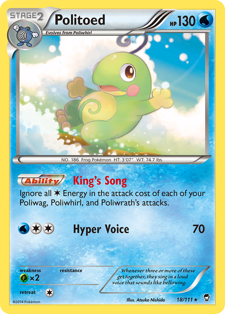 Politoed [XY3-18]