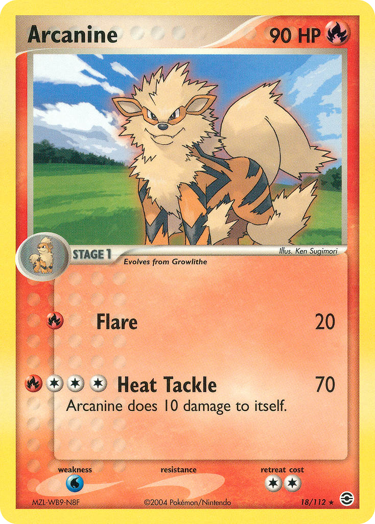 Arcanine [EX6-18]