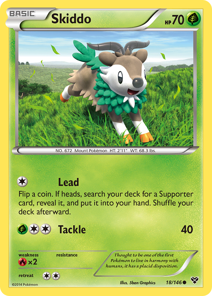 Skiddo [XY1-18]