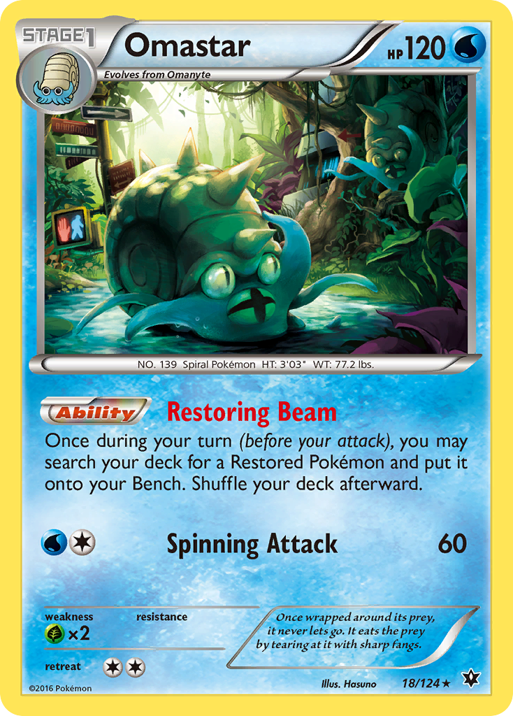 Omastar [XY10-18]